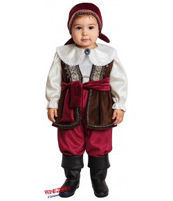 Costume di carnevale IL BUCANIERE 